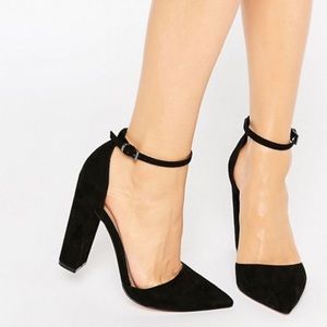 ASOS PENALTY Pointed High Heels